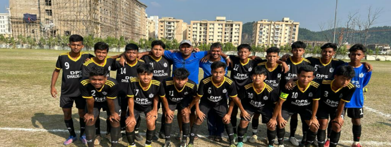 In the Inter- DPS Football Tournament ( Boys Open, under- 19), our team emerged as 2nd Runner's Up, qualifying for the Nationals to he held at DPS NAVI MUMBAI from 03/12/23 to 05/12/23.
